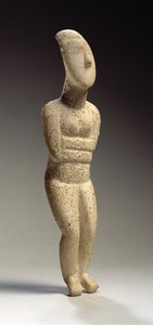 Figura cicladica, Spedos Antico, c.2700 a.C.